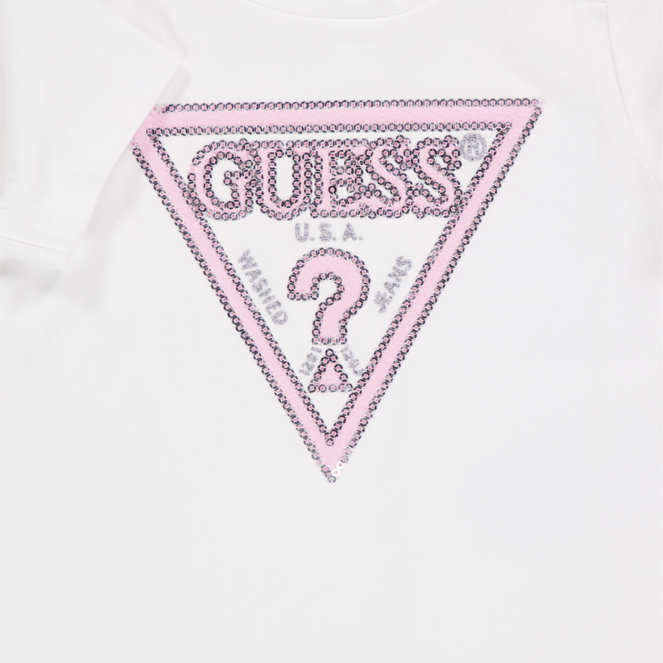 Guess Baby Girls T-Shirt In White