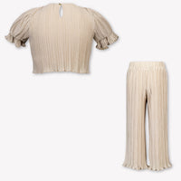 Guess Kids Girls Set In Beige