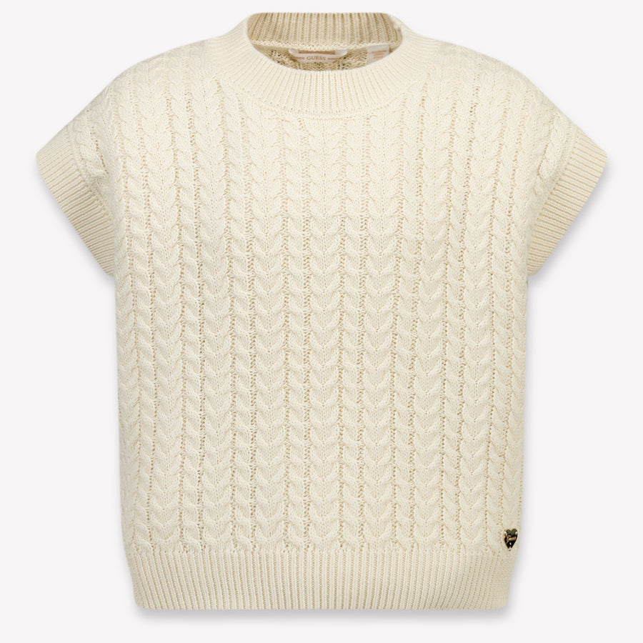 Guess Girls T-Shirt in Beige
