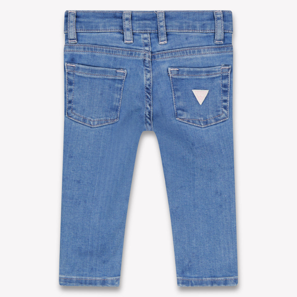 Guess Baby Meisjes Jeans In Blauw