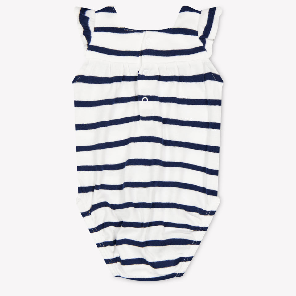 Guess Baby Meisjes Rompertje In Navy