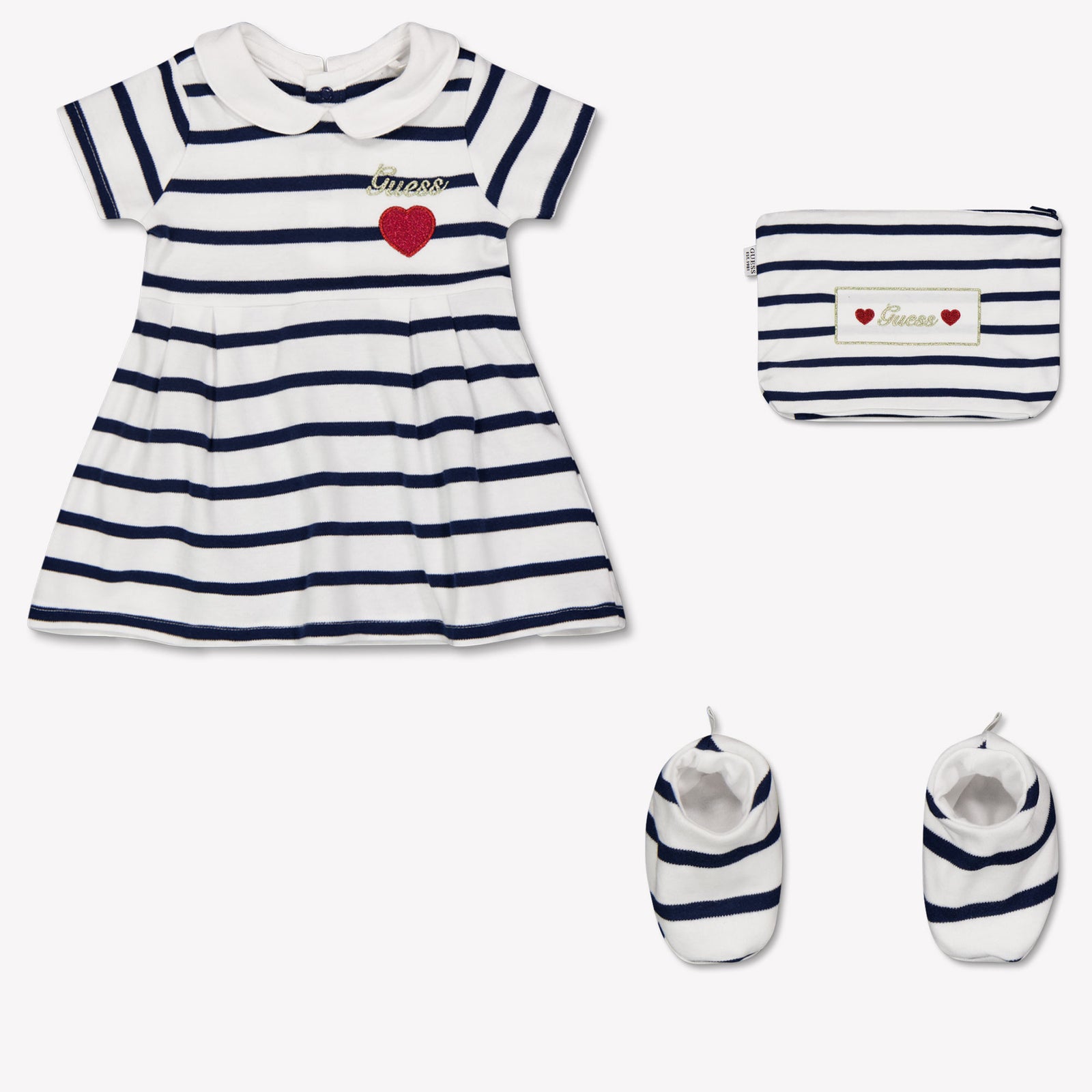 Guess Baby Meisjes Jurk In Navy