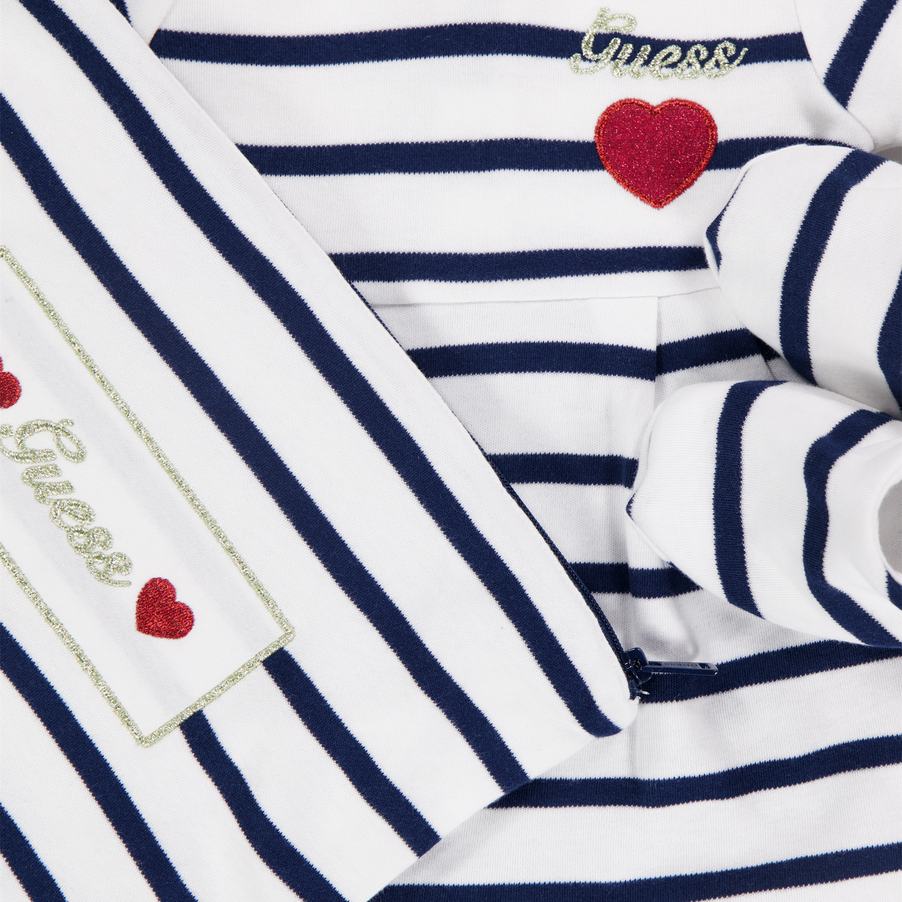 Guess Baby Girls Dress In Navy