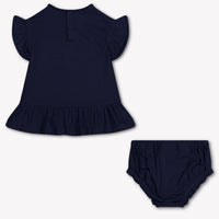 Guess Baby Girls Dress In Navy