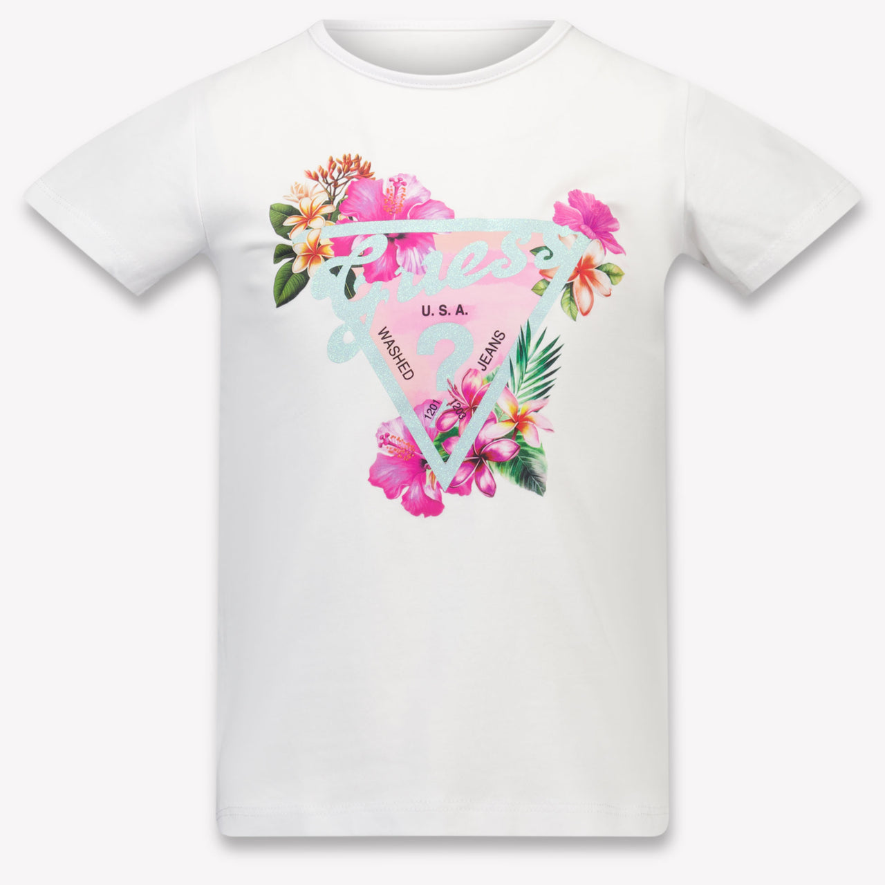 Guess Kids Girls T-Shirt In White