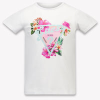 Guess Kids Girls T-Shirt In White