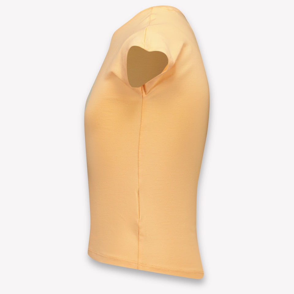 Guess Kinder Meisjes T-Shirt In Zalm