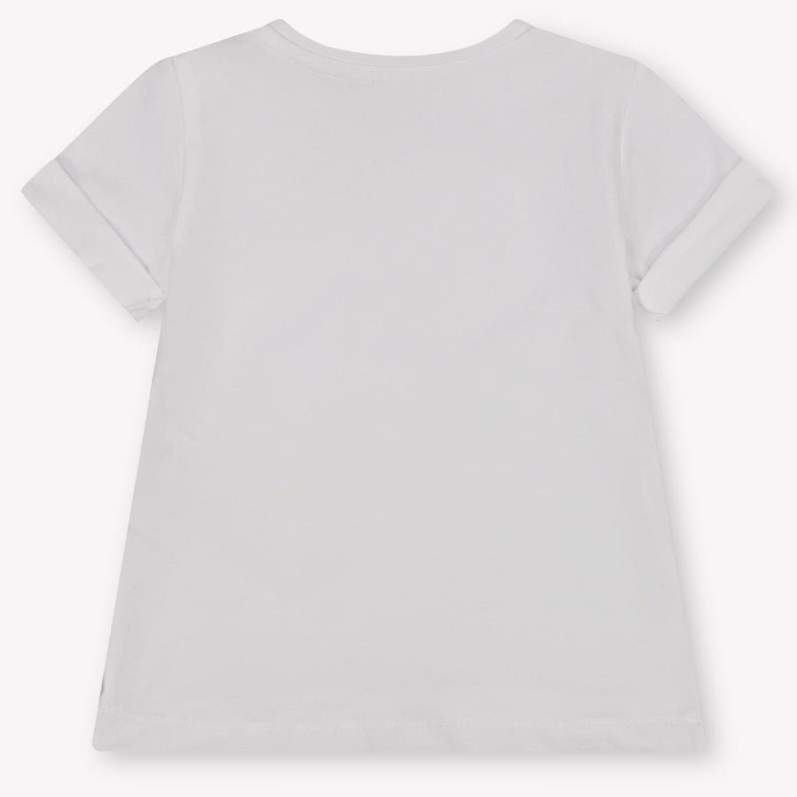 Guess Baby Meisjes T-Shirt In Wit