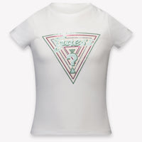 Guess Kids Girls T-Shirt In White