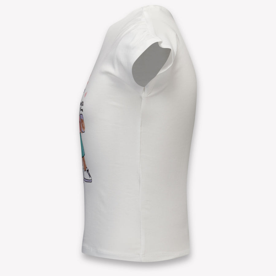 Guess Kids Girls T-Shirt In White