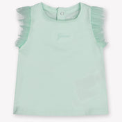 Guess Baby Girls T-Shirt In Mint