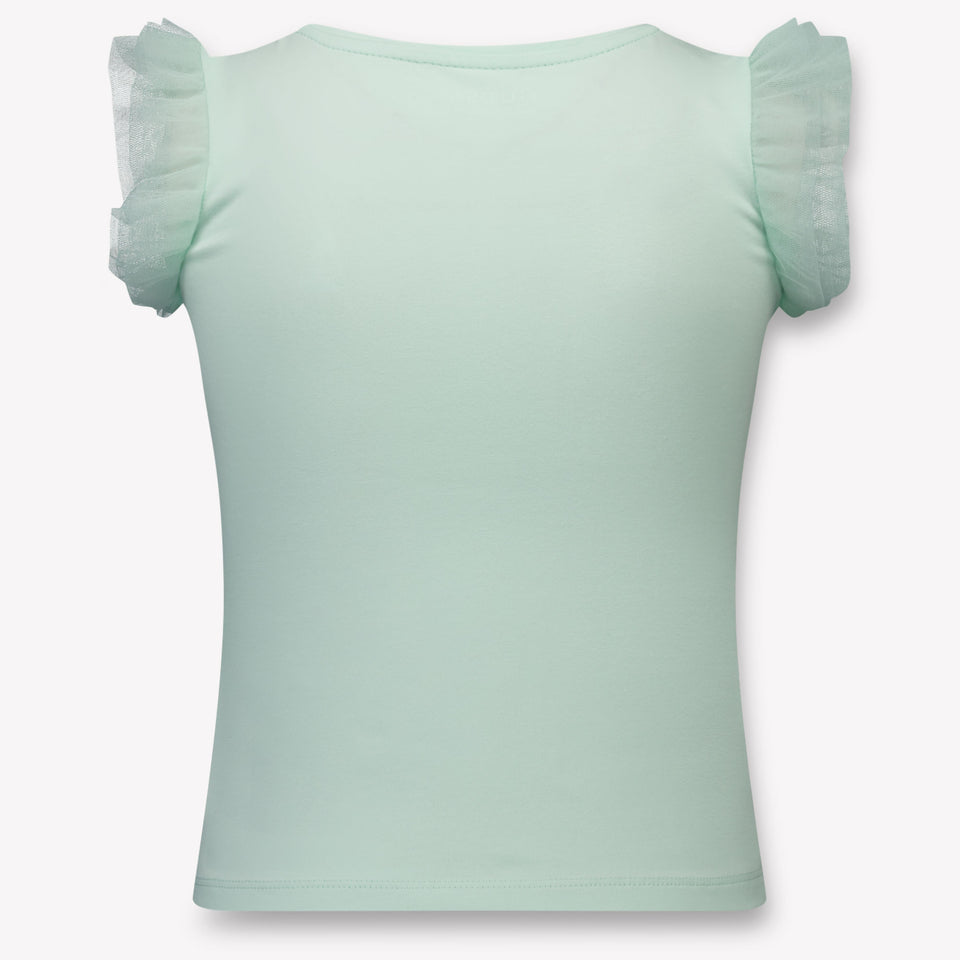 Guess Kids Girls T-Shirt In Mint