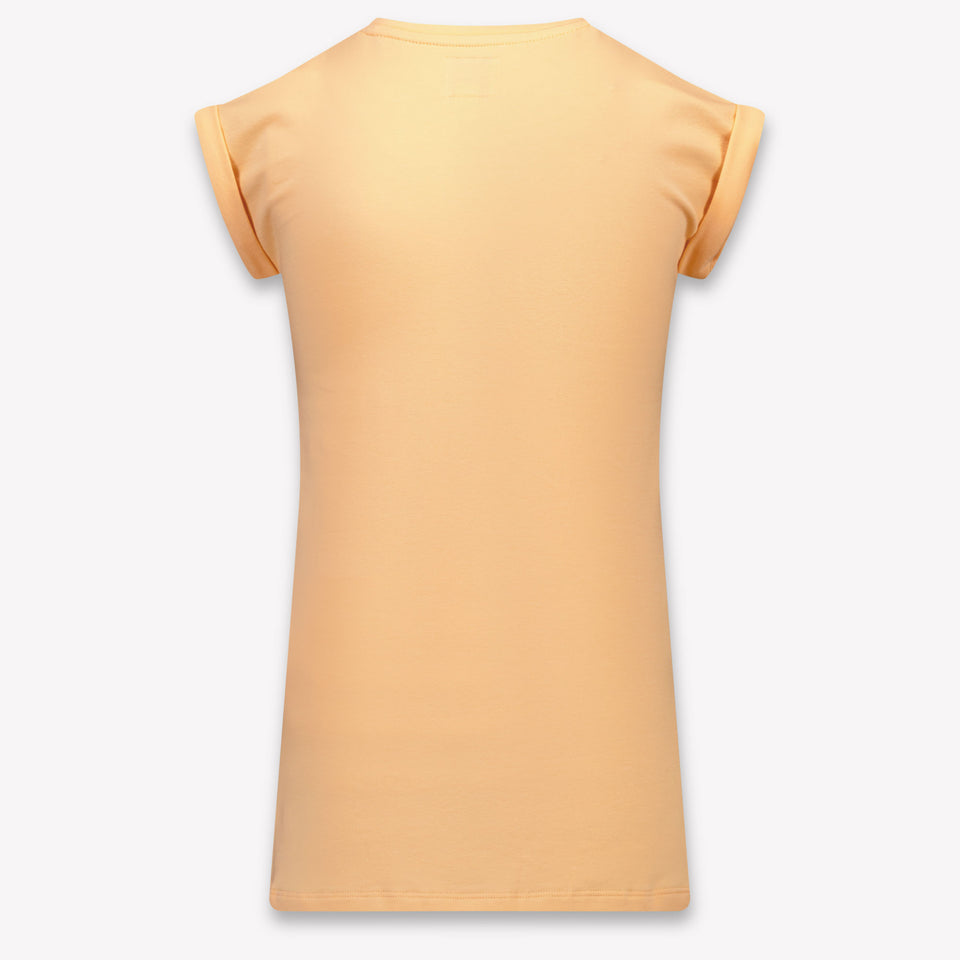 Guess Kinder Meisjes Jurk In Zalm