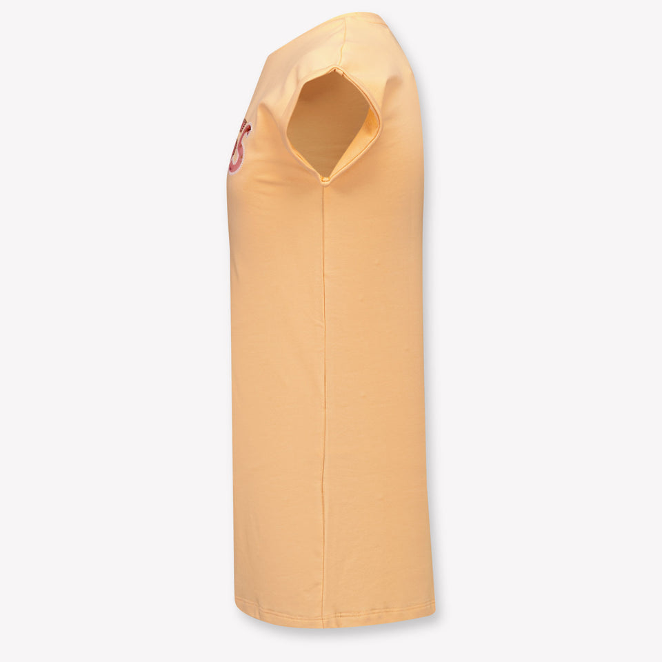 Guess Kinder Meisjes Jurk In Zalm