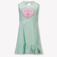 Guess Kids Girls Dress In Mint