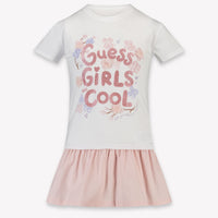 Guess Kids Girls Dress In White