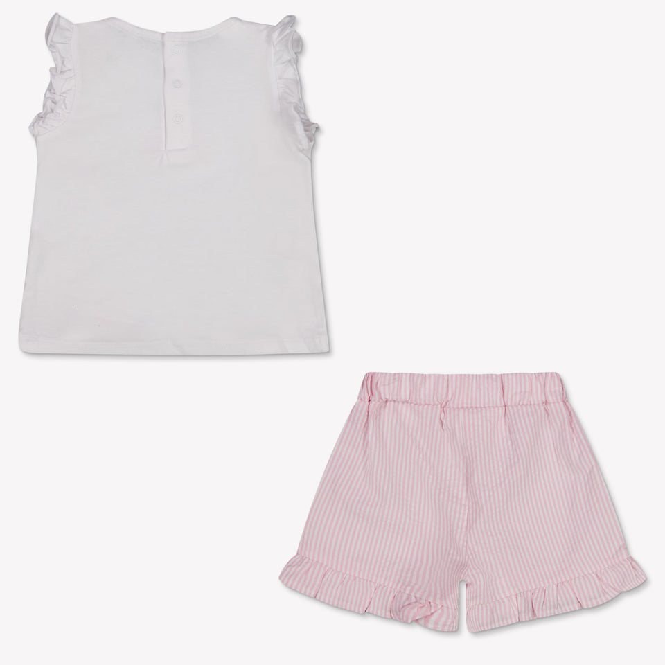 Guess Baby Meisjes Setje In Wit