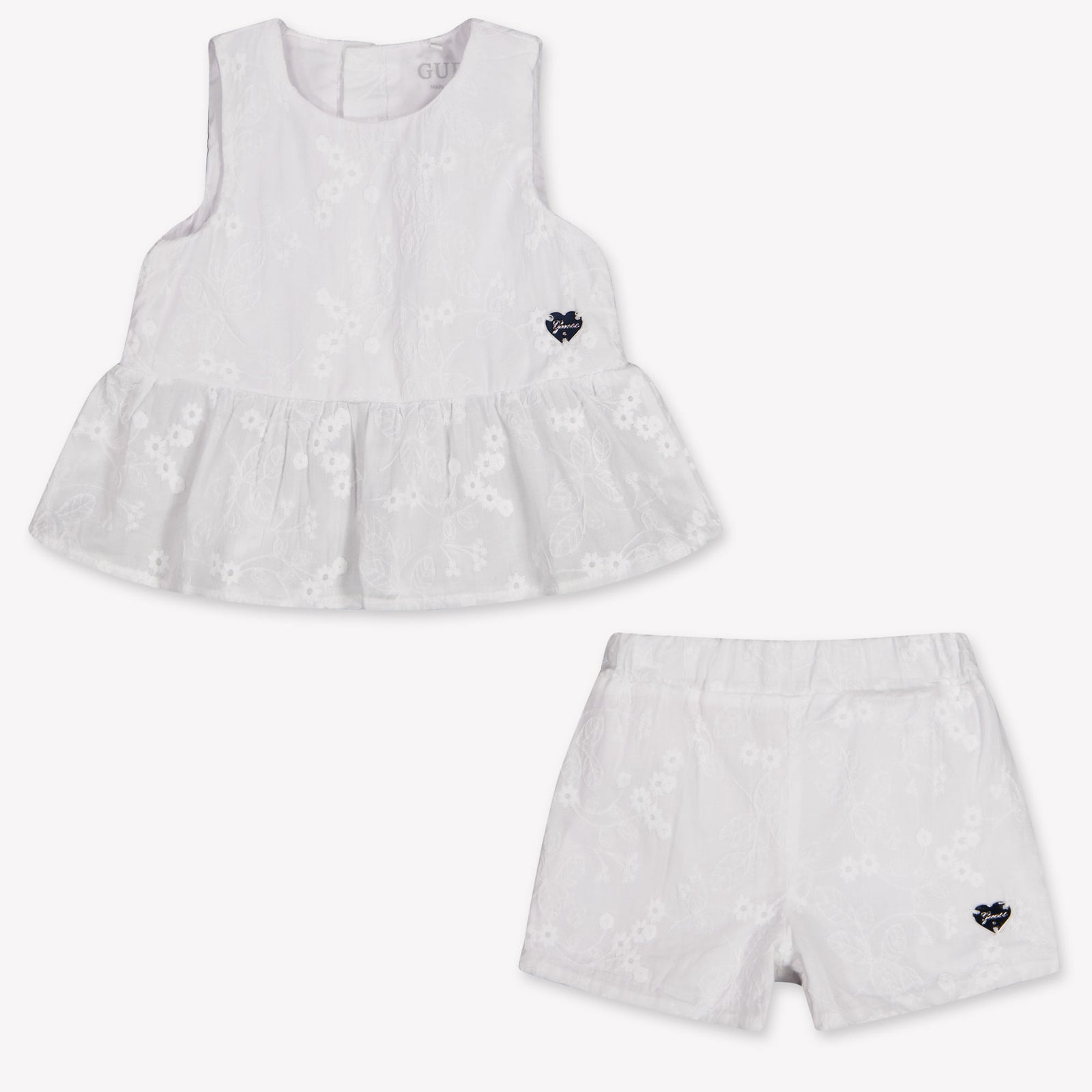 Guess Baby Meisjes Setje In Wit