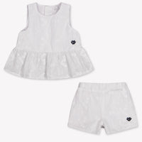 Guess Baby Meisjes Setje In Wit