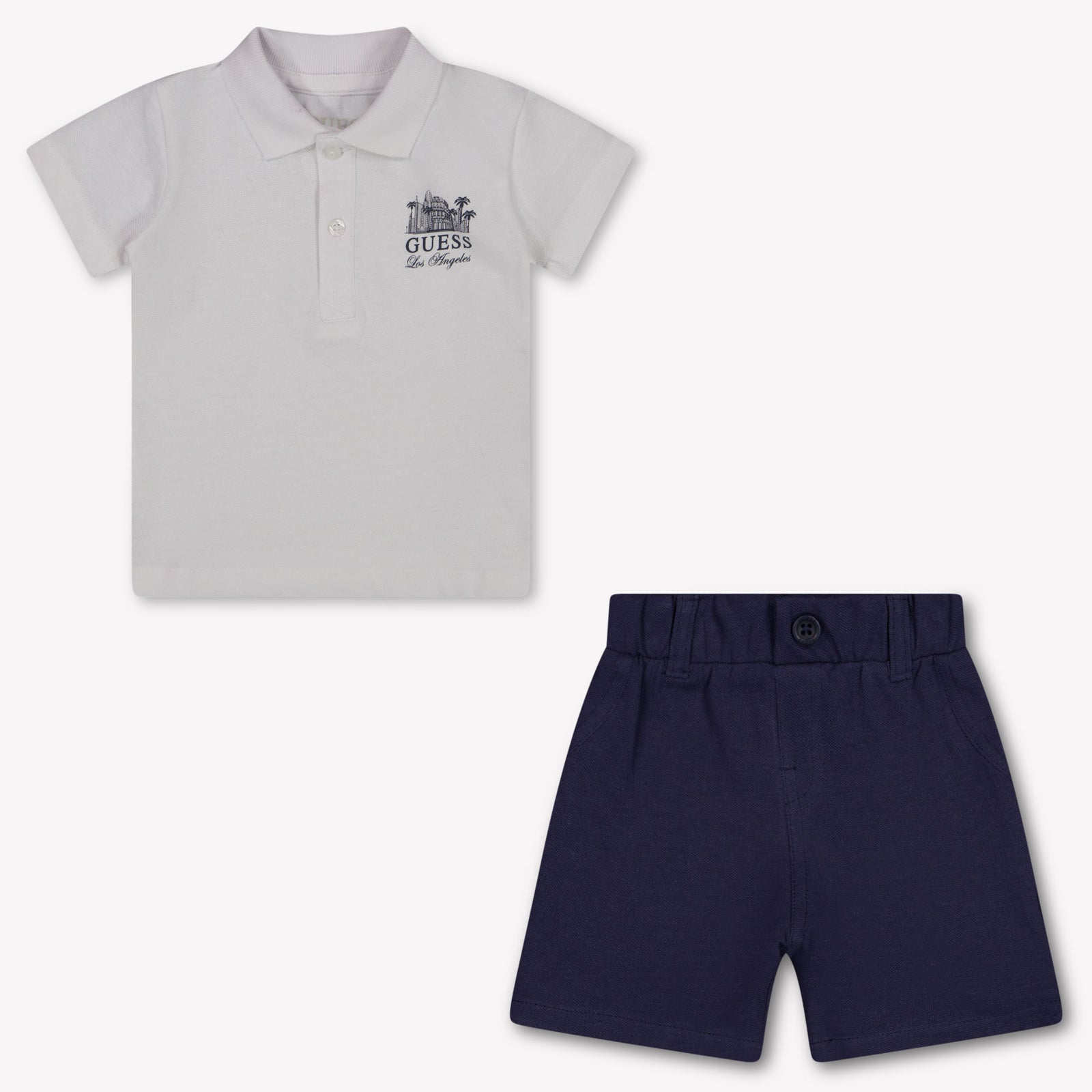 Guess Baby Jongens Setje In Wit