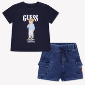 Guess Baby Jongens Setje In Navy