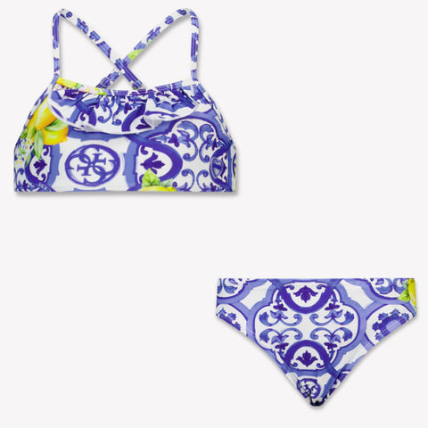Guess Kids Girls Swimwear In Blue
