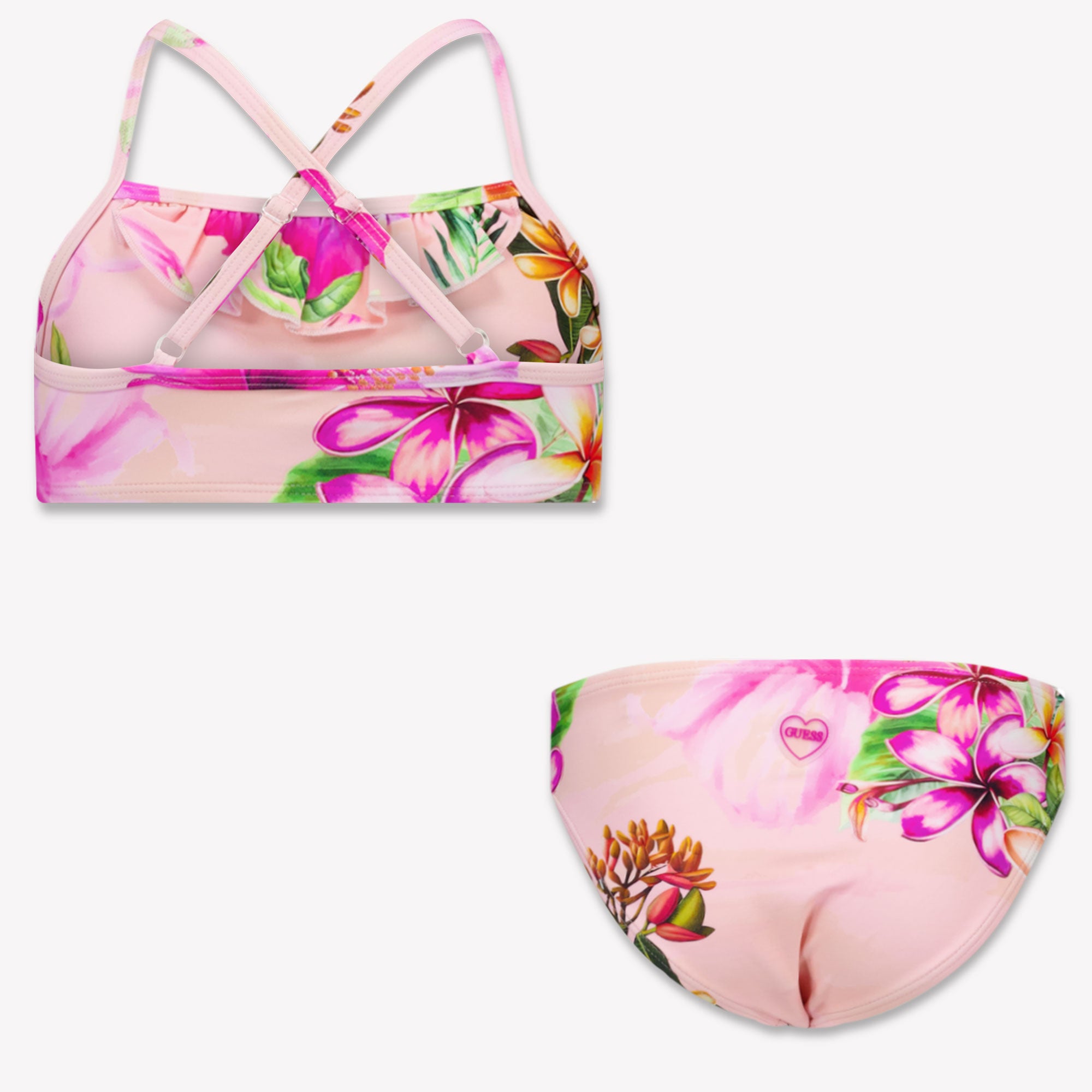 Guess Kids Girls Swimwear In Pink