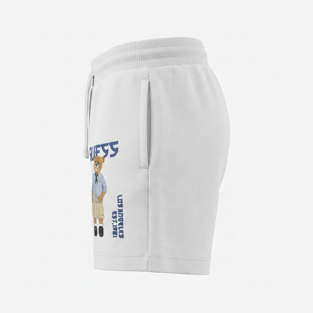 Guess Baby Jongens Shorts In Wit