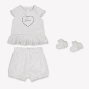 Guess Baby Girls Set In White