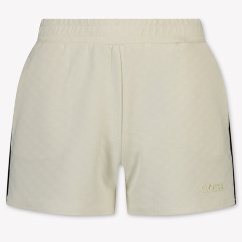 Guess Kinder Meisjes Shorts In Off White
