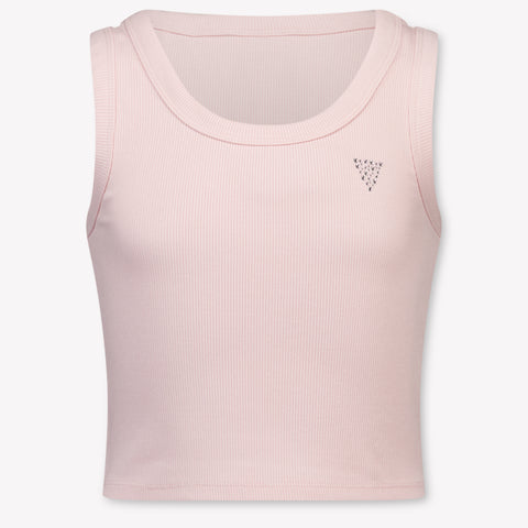 Guess Kinder Meisjes T-Shirt In Licht Roze