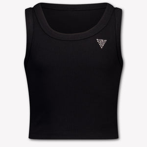 Guess Kinder Meisjes T-Shirt In Zwart