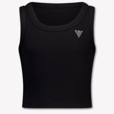 Guess Kinder Meisjes T-Shirt In Zwart