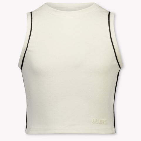 Guess Kinder Meisjes T-Shirt In Off White