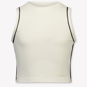 Guess Kinder Meisjes T-Shirt In Off White