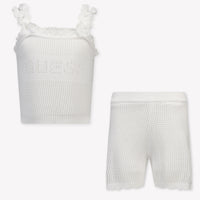 Guess Kinder Meisjes Setje In Wit