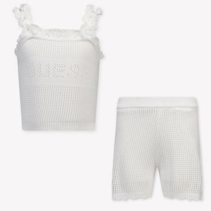 Guess Kinder Meisjes Setje In Wit