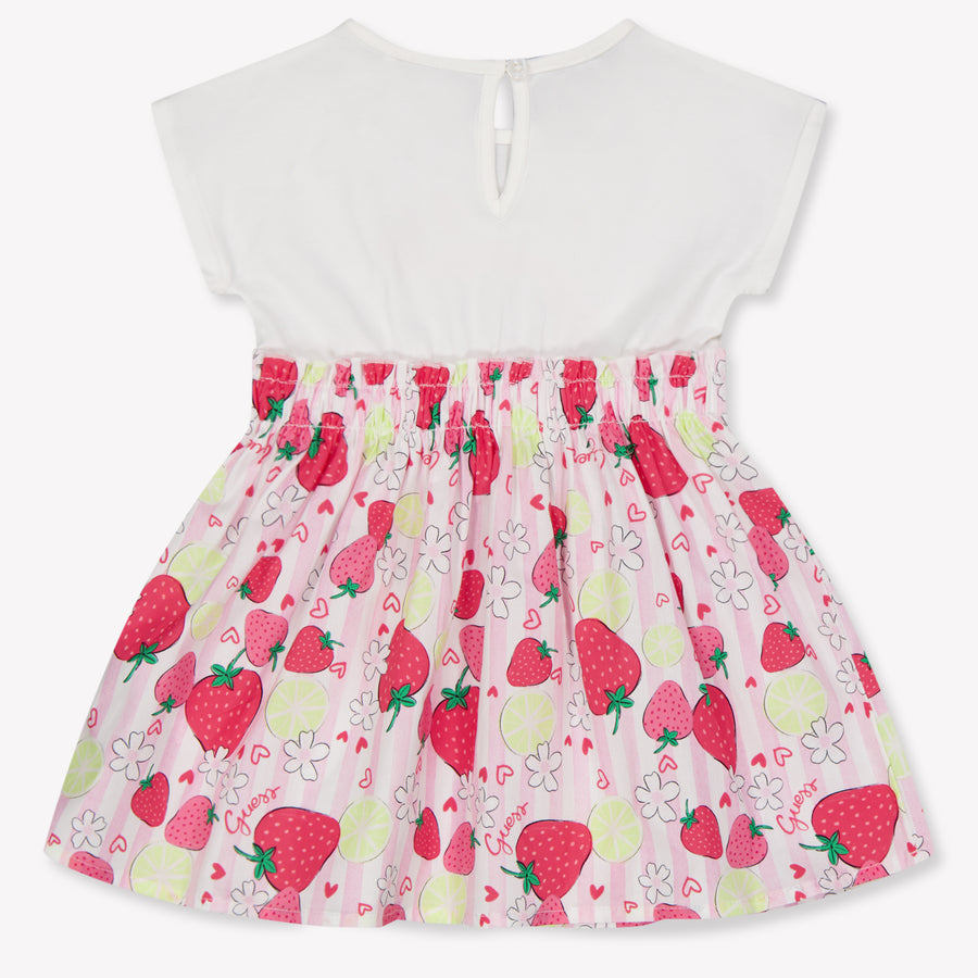 Guess Baby Girls Dress In Pink