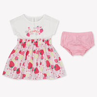 Guess Baby Girls Dress In Pink