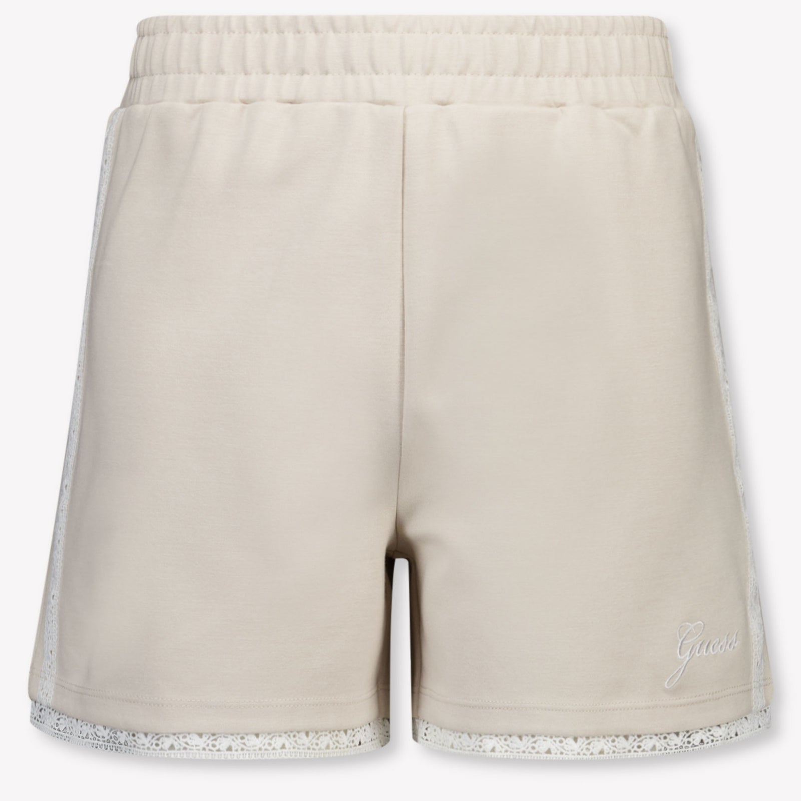 Guess Kids Girls Shorts In Light Beige