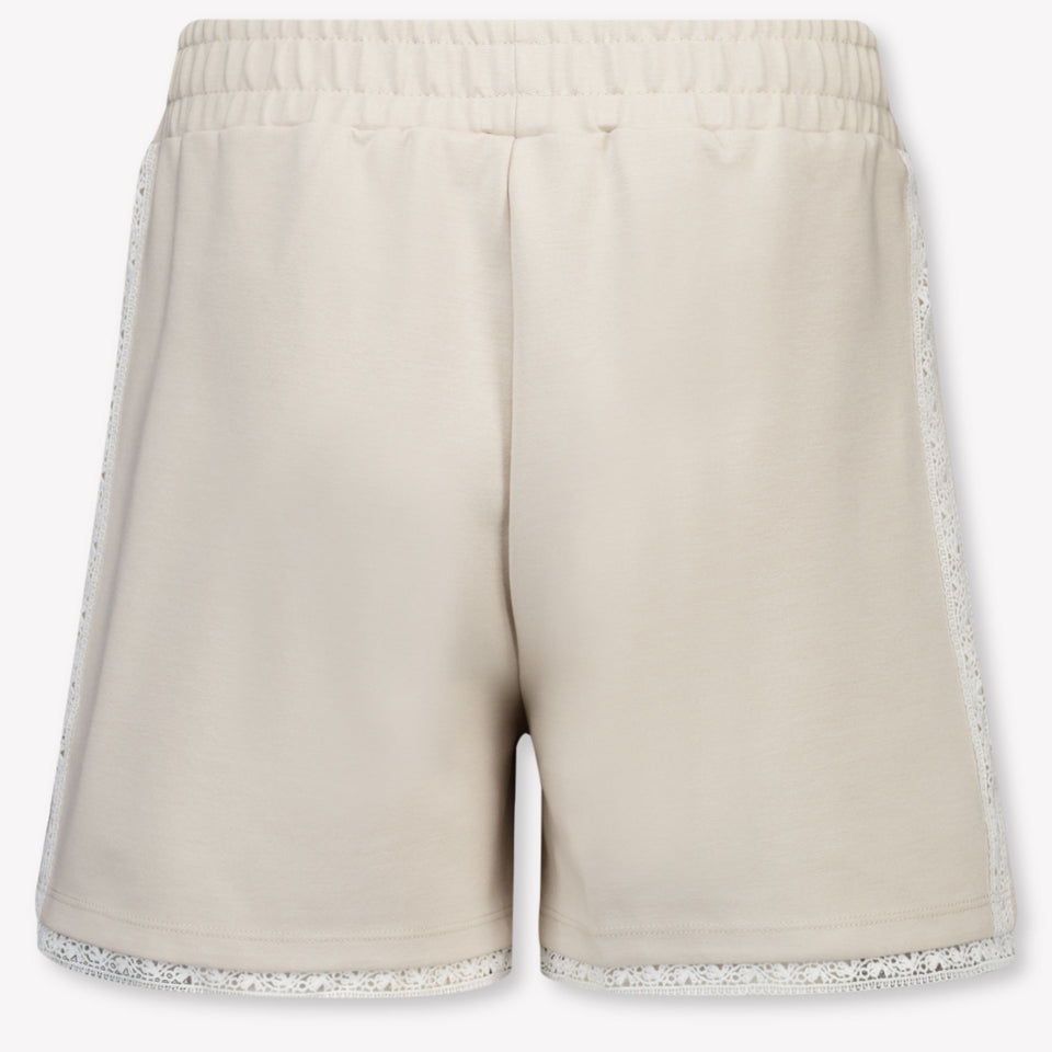 Guess Kids Girls Shorts In Light Beige