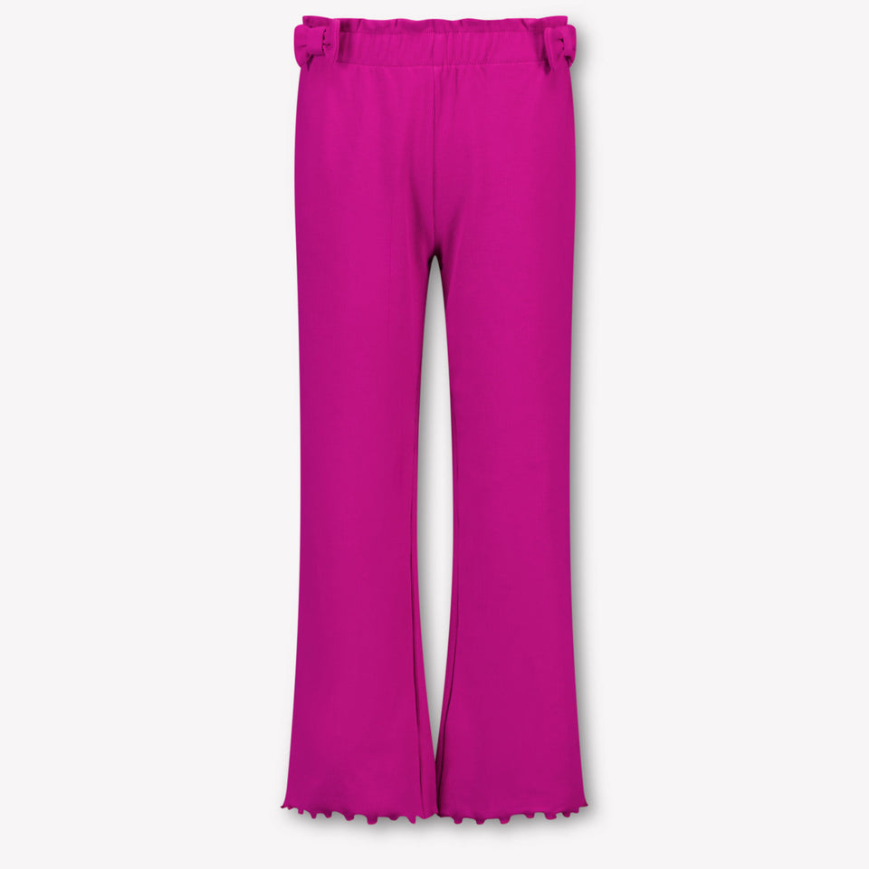 Guess Kids Girls Pants In Fuchsia