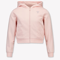 Guess Kids Girls Cardigan In Light Pink
