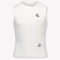 Guess Kinder Meisjes T-Shirt In Wit