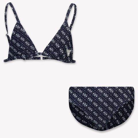 Guess Kids Girls Swimwear In Navy