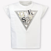 Guess Kids Girls T-Shirt In White