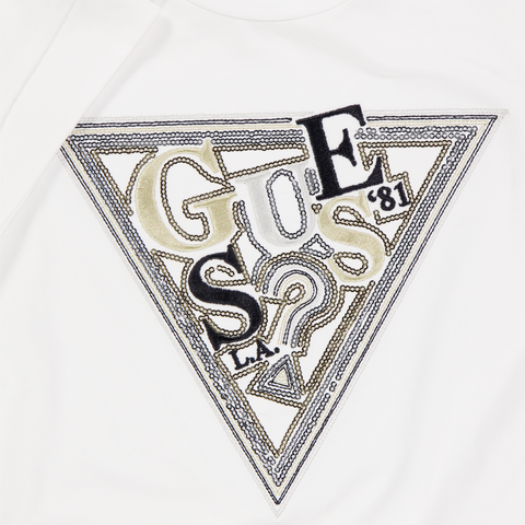 Guess Kids Girls T-Shirt In White