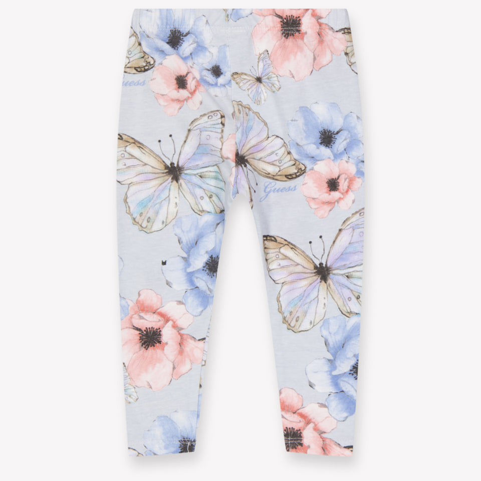 Guess Baby Girls Leggings In Pink