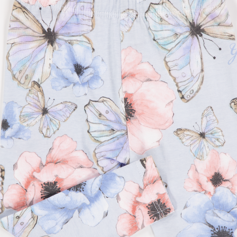 Guess Baby Girls Leggings In Pink