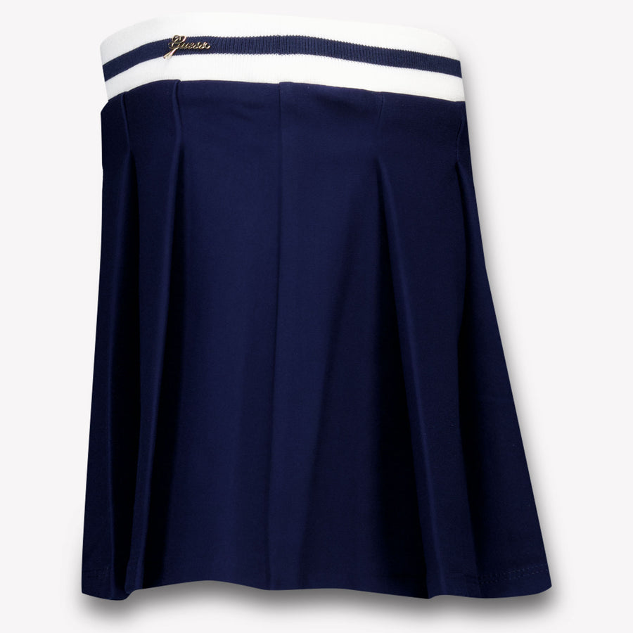 Guess Kids Girls Skirt In Navy